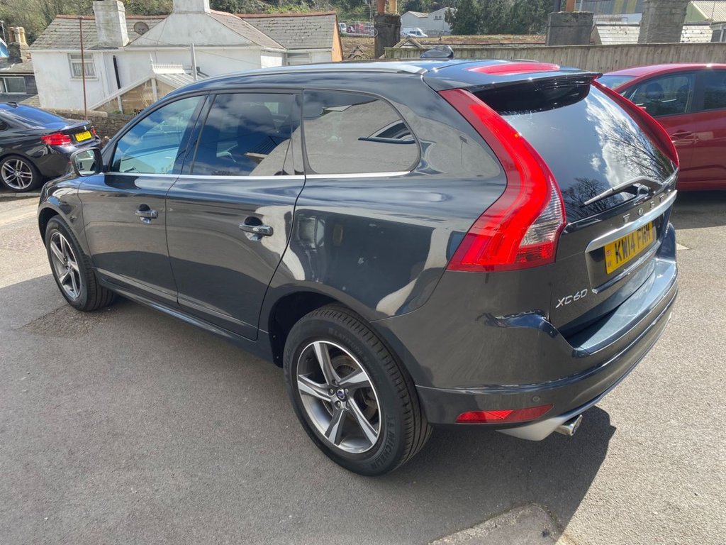 USED 2014 14 VOLVO XC60 2.4 D5 R-Design Lux Nav SUV 5dr Diesel Geartronic AWD Euro 5 (215 ps) DAB SAT NAV WINTER PACK