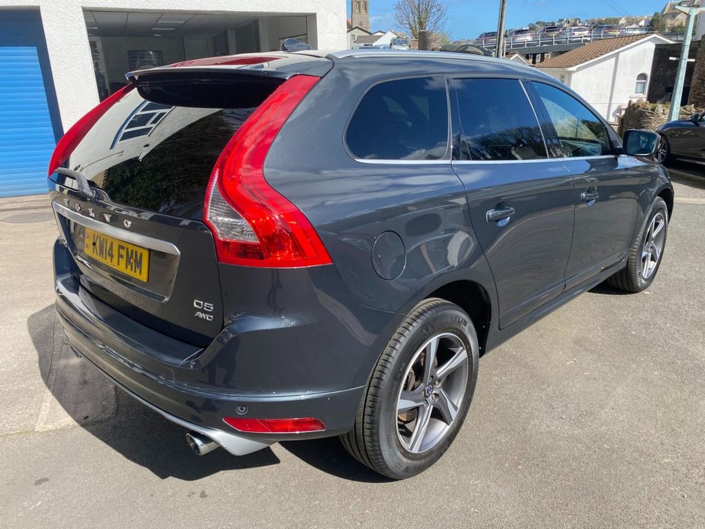 USED 2014 14 VOLVO XC60 2.4 D5 R-Design Lux Nav SUV 5dr Diesel Geartronic AWD Euro 5 (215 ps) DAB SAT NAV WINTER PACK