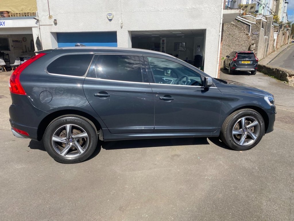 USED 2014 14 VOLVO XC60 2.4 D5 R-Design Lux Nav SUV 5dr Diesel Geartronic AWD Euro 5 (215 ps) DAB SAT NAV WINTER PACK