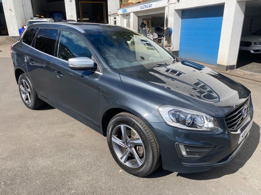 USED 2014 14 VOLVO XC60 2.4 D5 R-Design Lux Nav SUV 5dr Diesel Geartronic AWD Euro 5 (215 ps) DAB SAT NAV WINTER PACK