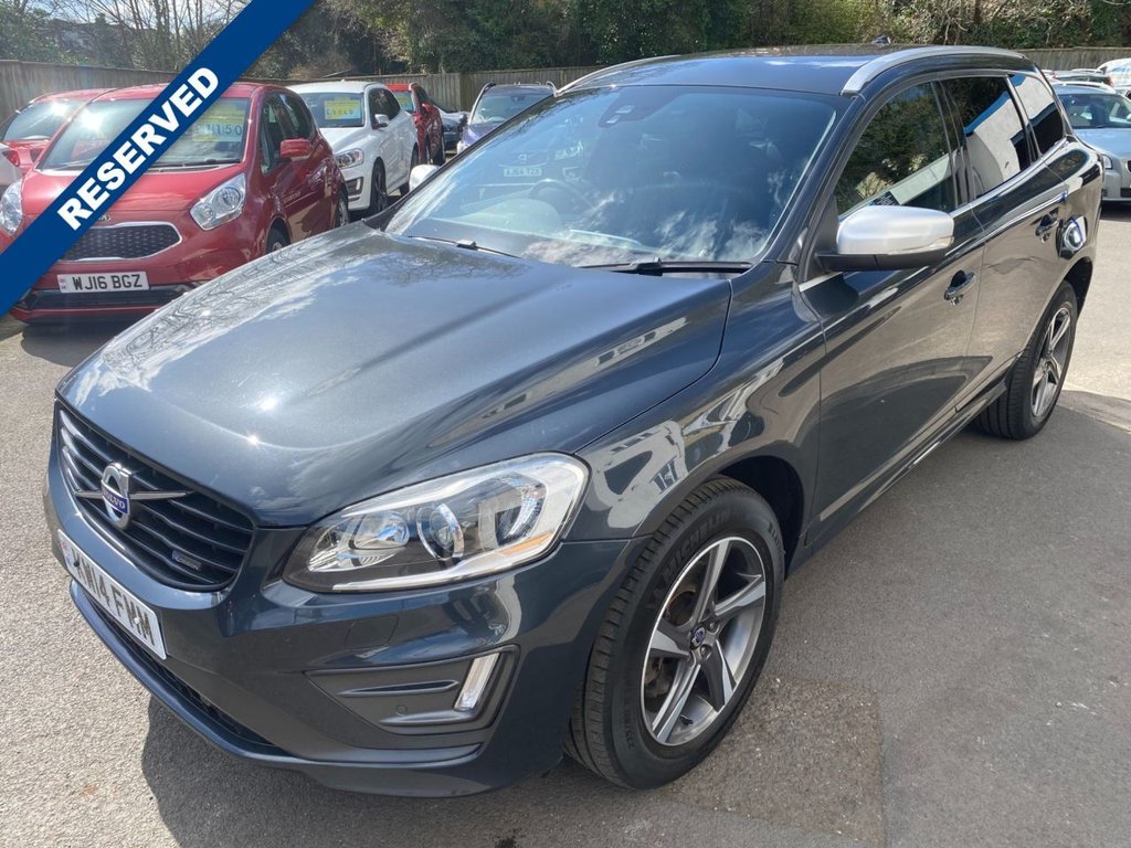 USED 2014 14 VOLVO XC60 2.4 D5 R-Design Lux Nav SUV 5dr Diesel Geartronic AWD Euro 5 (215 ps) DAB SAT NAV WINTER PACK