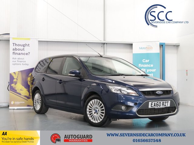2010 60 Ford Focus 1.6 TDCi DPF Titanium Estate 5dr Diesel Manual (115 g/km, 108 bhp)
