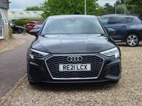 USED 2021 21 AUDI A3 2.0 TDI 30 S line Saloon 4dr Diesel Manual Euro 6 (s/s) (116 ps) www.suffolkcarcentre.co.uk - Located at Reydon