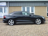 USED 2021 21 AUDI A3 2.0 TDI 30 S line Saloon 4dr Diesel Manual Euro 6 (s/s) (116 ps) www.suffolkcarcentre.co.uk - Located at Reydon
