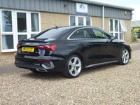 USED 2021 21 AUDI A3 2.0 TDI 30 S line Saloon 4dr Diesel Manual Euro 6 (s/s) (116 ps) www.suffolkcarcentre.co.uk - Located at Reydon