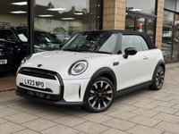 USED 2023 23 MINI CONVERTIBLE 1.5 Cooper Exclusive Convertible 2dr Petrol Steptronic Euro 6 (s/s) (136 ps) Premium Plus Pack | Nanuq White