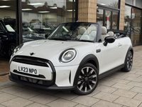 USED 2023 23 MINI CONVERTIBLE 1.5 Cooper Exclusive Convertible 2dr Petrol Steptronic Euro 6 (s/s) (136 ps) Premium Plus Pack | Nanuq White
