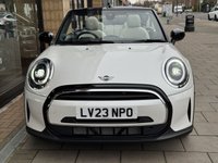 USED 2023 23 MINI CONVERTIBLE 1.5 Cooper Exclusive Convertible 2dr Petrol Steptronic Euro 6 (s/s) (136 ps) Premium Plus Pack | Nanuq White