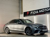 USED 2018 Y MERCEDES-BENZ C-CLASS 2.0 C220d AMG Line (Premium) Saloon 4dr Diesel G-Tronic+ Euro 6 (s/s) (194 ps) APPLE CAR PLAY+HEATED SEATS+