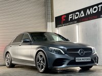 USED 2018 Y MERCEDES-BENZ C-CLASS 2.0 C220d AMG Line (Premium) Saloon 4dr Diesel G-Tronic+ Euro 6 (s/s) (194 ps) APPLE CAR PLAY+HEATED SEATS+