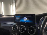 USED 2018 Y MERCEDES-BENZ C-CLASS 2.0 C220d AMG Line (Premium) Saloon 4dr Diesel G-Tronic+ Euro 6 (s/s) (194 ps) APPLE CAR PLAY+HEATED SEATS+