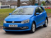 USED 2014 14 VOLKSWAGEN POLO 1.0 BlueMotion Tech SE Hatchback 5dr Petrol Manual Euro 6 (s/s) (60 ps) 