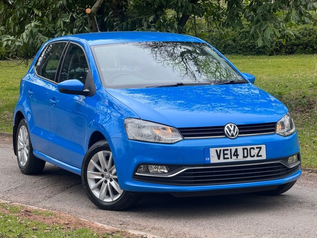 2014 14 Volkswagen Polo 1.0 BlueMotion Tech SE Hatchback 5dr Petrol Manual Euro 6 (s/s) (60 ps)