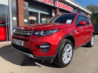 USED 2017 17 LAND ROVER DISCOVERY SPORT 2.0 TD4 HSE SUV 5dr Diesel Auto 4WD Euro 6 (s/s) (180 ps) BLUETOOTH~DAB~AC~CRUISE~REVERSE CAM