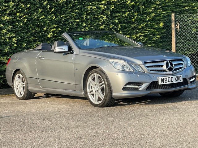 2011 W Mercedes-Benz E-Class 2.1 E220 CDI BlueEfficiency Sport Edition 125 Cabriolet 2dr Diesel Manual Euro 5 (s/s) (170 ps)