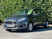 USED 2016 66 FORD FIESTA 1.25 Zetec Hatchback 3dr Petrol Manual Euro 6 (82 ps) FULL SERVICE HISTORY