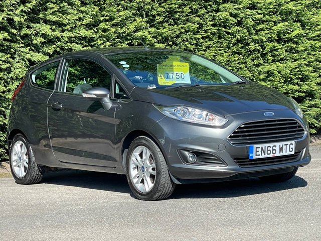 2016 66 Ford Fiesta 1.25 Zetec Hatchback 3dr Petrol Manual Euro 6 (82 ps)