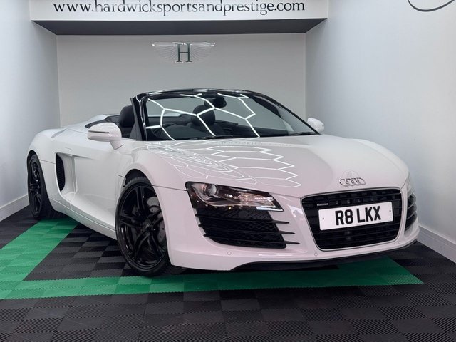 2012 R Audi R8 4.2 FSI V8 Spyder 2dr Petrol Manual quattro Euro 5 (430 ps)