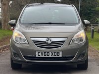USED 2010 60 VAUXHALL MERIVA 1.7 CDTi SE MPV 5dr Diesel Auto Euro 5 (100 ps) 