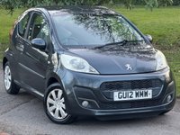 USED 2012 12 PEUGEOT 107 1.0 12V Active Hatchback 3dr Petrol Manual Euro 5 (68 ps) 