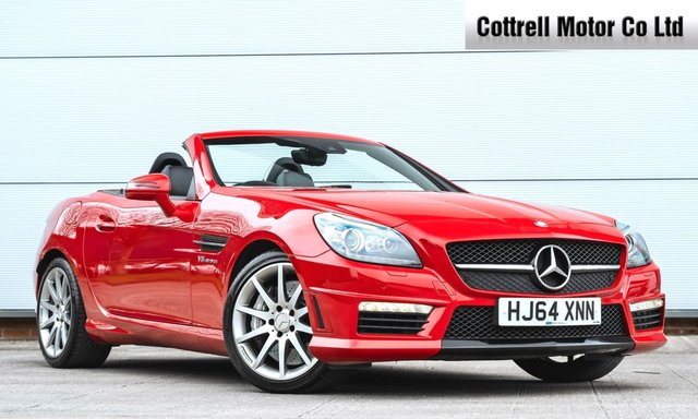 2014 64 Mercedes-Benz Slk 5.5 SLK55 V8 AMG Convertible 2dr Petrol SpdS+7GT Euro 6 (s/s) (421 ps)