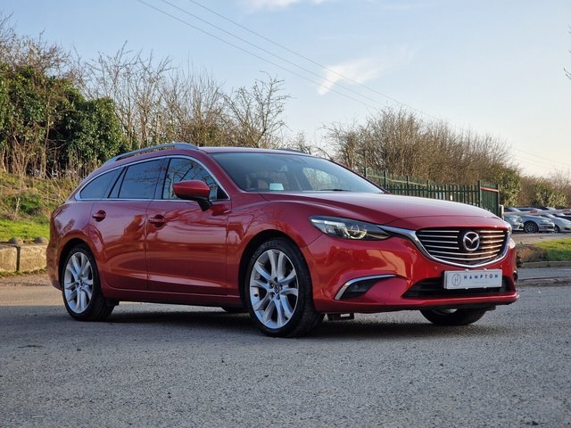 2015 15 Mazda Mazda6 2.2 SKYACTIV-D Sport Nav Tourer 5dr Diesel Auto Euro 6 (s/s) (175 ps)