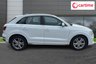 USED 2017 17 AUDI Q3 2.0 TDI S line Edition SUV 5dr Diesel S Tronic quattro Euro 6 (s/s) (184 ps) Satellite Navigation(no media included), Half Leather Trim, DAB Digital Radio, Front and Rear Parking Sensors, Heated Mirrors Satellite Navigation(no media included), Half Leather Trim, DAB Digital Radio, Front and Rear Parking Sensors, Heated Mirrors