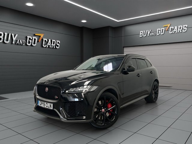 2019 19 Jaguar F-Pace 5.0 V8 SVR SUV 5dr Petrol Quickshift AWD Euro 6 (s/s) (550 ps)