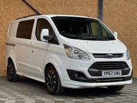 USED 2017 67 FORD TRANSIT CUSTOM 2.0 TDCi 290 Sport Combi Van 6dr Diesel Manual L1 H1 (165 g/km, 168 bhp) WET BELT DONE + LEATHER