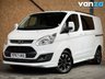 USED 2017 67 FORD TRANSIT CUSTOM 2.0 TDCi 290 Sport Combi Van 6dr Diesel Manual L1 H1 (165 g/km, 168 bhp) WET BELT DONE + LEATHER