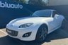 USED 2012 12 MAZDA MX-5 2.0i Venture Roadster 2dr Petrol Manual Euro 5 (160 ps) Climate Control, Satellite Navigation, Touchscreen multi media system, Full Leather interior, Leather Multifunction Steering Wheel, AUX In, Remote Boot Release, Heated Leather Seats, Cruise Control, Xenon Headlamps, Keyless Entry, Rear Parking Sensors, Retractable Roof, 17 inch Dark grey Alloy Wheels.