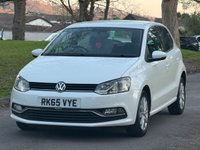 USED 2015 65 VOLKSWAGEN POLO 1.0 BlueMotion Tech SE Hatchback 5dr Petrol Manual Euro 6 (s/s) (60 ps) 