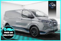 USED 2024 74 FORD E-Transit Custom 320 65kWh Sport Electric SWB 220bhp AUTO - Grey Matter REVERSE CAMERA - HEATED SEATS -BUSINESS LEASE AVAILABLE
