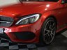 USED 2017 67 MERCEDES-BENZ C-CLASS 3.0 C43 V6 AMG (Premium Plus) Saloon 4dr Petrol G-Tronic+ 4MATIC Euro 6 (s/s) (367 ps) Sunroof I Hyacinth red I FMBSH