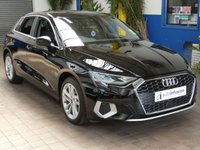 USED 2022 22 AUDI A3 1.5 TFSI 35 Sport Sportback 5dr Petrol S Tronic Euro 6 (s/s) (150 ps) SAT NAV COMFORT AND SOUND PACK LEATHER HEATED SEATS PARKING SENSORS 1 OWNER SERVICE HISTORY WARRANTY