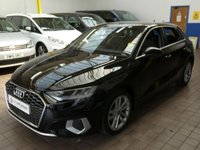 USED 2022 22 AUDI A3 1.5 TFSI 35 Sport Sportback 5dr Petrol S Tronic Euro 6 (s/s) (150 ps) SAT NAV COMFORT AND SOUND PACK LEATHER HEATED SEATS PARKING SENSORS 1 OWNER SERVICE HISTORY WARRANTY