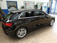 USED 2022 22 AUDI A3 1.5 TFSI 35 Sport Sportback 5dr Petrol S Tronic Euro 6 (s/s) (150 ps) SAT NAV COMFORT AND SOUND PACK LEATHER HEATED SEATS PARKING SENSORS 1 OWNER SERVICE HISTORY WARRANTY