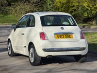 USED 2012 12 FIAT 500 0.9 TwinAir Lounge Hatchback 3dr Petrol Manual Euro 5 (s/s) (85 bhp) 