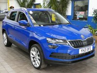 USED 2021 21 SKODA KAROQ 1.5 TSI ACT SE L SUV 5dr Petrol DSG Euro 6 (s/s) (150 ps) SAT NAV PART LEATHER HEATED SEATS REA VIEW CAMERA CRUISE CONTROL PARKING SENSORS 1 OWNER SERVICE HISTORY