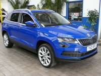 USED 2021 21 SKODA KAROQ 1.5 TSI ACT SE L SUV 5dr Petrol DSG Euro 6 (s/s) (150 ps) SAT NAV PART LEATHER HEATED SEATS REA VIEW CAMERA CRUISE CONTROL PARKING SENSORS 1 OWNER SERVICE HISTORY