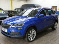 USED 2021 21 SKODA KAROQ 1.5 TSI ACT SE L SUV 5dr Petrol DSG Euro 6 (s/s) (150 ps) SAT NAV PART LEATHER HEATED SEATS REA VIEW CAMERA CRUISE CONTROL PARKING SENSORS 1 OWNER SERVICE HISTORY
