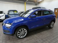 USED 2021 21 SKODA KAROQ 1.5 TSI ACT SE L SUV 5dr Petrol DSG Euro 6 (s/s) (150 ps) SAT NAV PART LEATHER HEATED SEATS REA VIEW CAMERA CRUISE CONTROL PARKING SENSORS 1 OWNER SERVICE HISTORY
