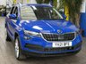 USED 2021 21 SKODA KAROQ 1.5 TSI ACT SE L SUV 5dr Petrol DSG Euro 6 (s/s) (150 ps) SAT NAV PART LEATHER HEATED SEATS REA VIEW CAMERA CRUISE CONTROL PARKING SENSORS 1 OWNER SERVICE HISTORY