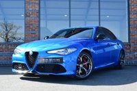 USED 2020 20 ALFA ROMEO GIULIA 2.0T Veloce Ti Saloon 4dr Petrol Auto Euro 6 (s/s) (280 ps) MISANO BLUE / FULL HISTORY