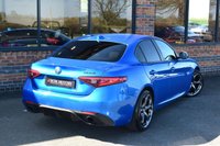 USED 2020 20 ALFA ROMEO GIULIA 2.0T Veloce Ti Saloon 4dr Petrol Auto Euro 6 (s/s) (280 ps) MISANO BLUE / FULL HISTORY