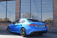 USED 2020 20 ALFA ROMEO GIULIA 2.0T Veloce Ti Saloon 4dr Petrol Auto Euro 6 (s/s) (280 ps) MISANO BLUE / FULL HISTORY
