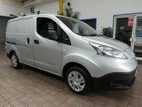 USED 2020 20 NISSAN e-NV200 40kWh Acenta Panel Van 5dr Electric Auto SWB (Quick Charge) (109 ps) AIR CON BLUETOOTH REAR VIEW CAMERA CRUISE CONTROL 1 OWNER GENUINE LOW MILES