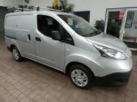 USED 2020 20 NISSAN e-NV200 40kWh Acenta Panel Van 5dr Electric Auto SWB (Quick Charge) (109 ps) AIR CON BLUETOOTH REAR VIEW CAMERA CRUISE CONTROL 1 OWNER GENUINE LOW MILES