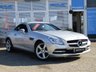 USED 2012 12 MERCEDES-BENZ SLK 1.8 SLK200 BlueEfficiency Convertible 2dr Petrol Manual Euro 5 (s/s) (184 ps) Finished in PALLADIUM SILVER with Black Sports CLOTH TRIM. This SLK is a luxury two-seater roadster. This great looking head turner is stylish and offers impressive refinement thanks to its folding hard-top, along with affordable and economical running costs, just in time for summer. Features include Sat Nav, B/Tooth, Cruise Control, 17" Alloys, 2 Keys and much more. Dealer serviced at 5252, 10594, 15172, 20315, 24913, 37012, 38129, 39871, 41002 and on arrival at 43107 miles
