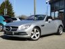 USED 2012 12 MERCEDES-BENZ SLK 1.8 SLK200 BlueEfficiency Convertible 2dr Petrol Manual Euro 5 (s/s) (184 ps) Finished in PALLADIUM SILVER with Black Sports CLOTH TRIM. This SLK is a luxury two-seater roadster. This great looking head turner is stylish and offers impressive refinement thanks to its folding hard-top, along with affordable and economical running costs, just in time for summer. Features include Sat Nav, B/Tooth, Cruise Control, 17" Alloys, 2 Keys and much more. Dealer serviced at 5252, 10594, 15172, 20315, 24913, 37012, 38129, 39871, 41002 and on arrival at 43107 miles